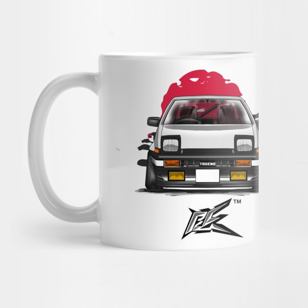 toyota ae86 trueno panda by naquash